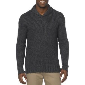 Prana Men's Charcoal Turtleneck Sweater